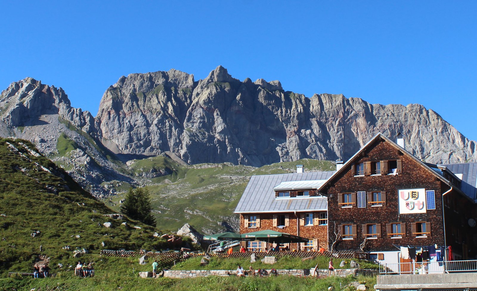 Freiburger Hütte Berghütte
